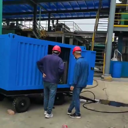 郑州广源高压清洗机在冶炼厂的清洗应用